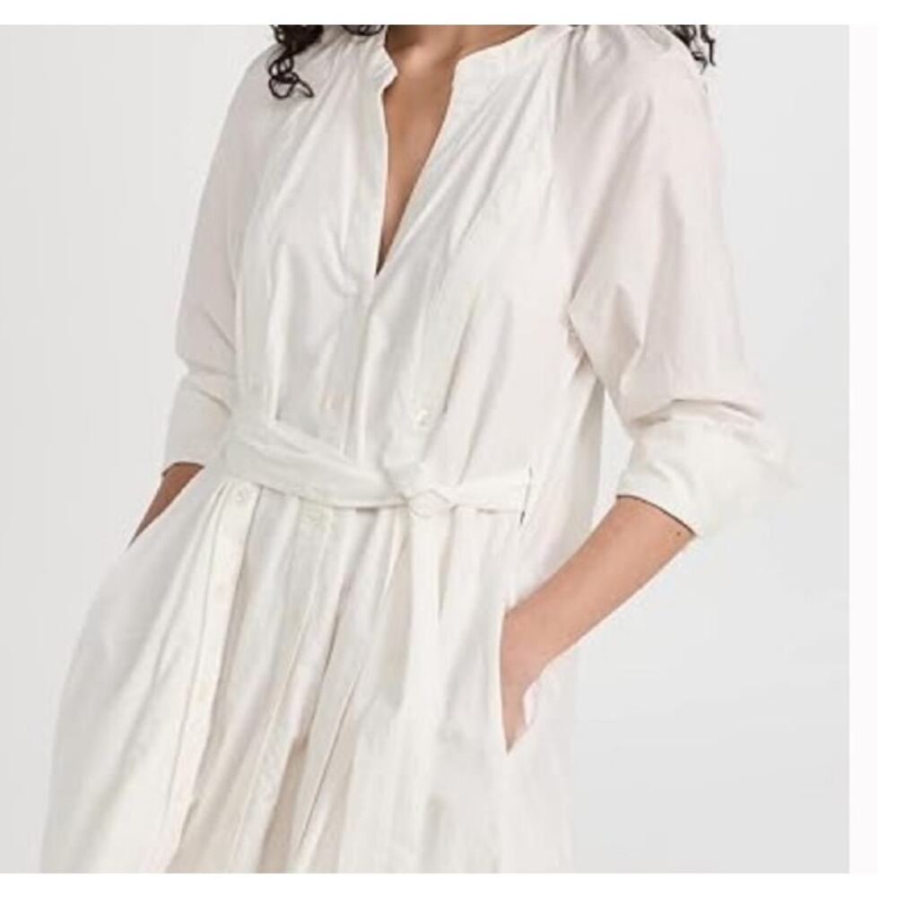 Free People White Charlie Belted Shirtdress Size XS - Picture 12 of 14